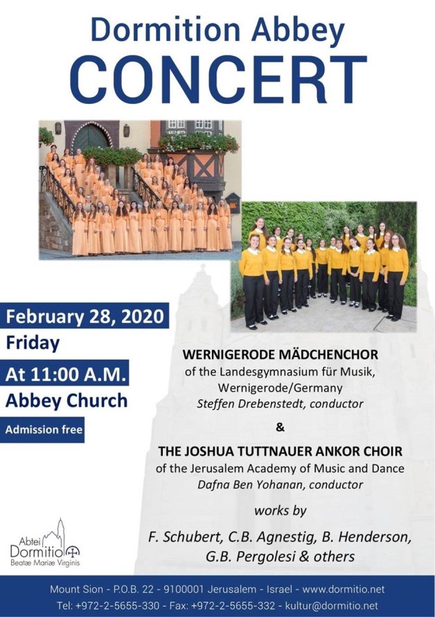 Dormition Abbey Concert