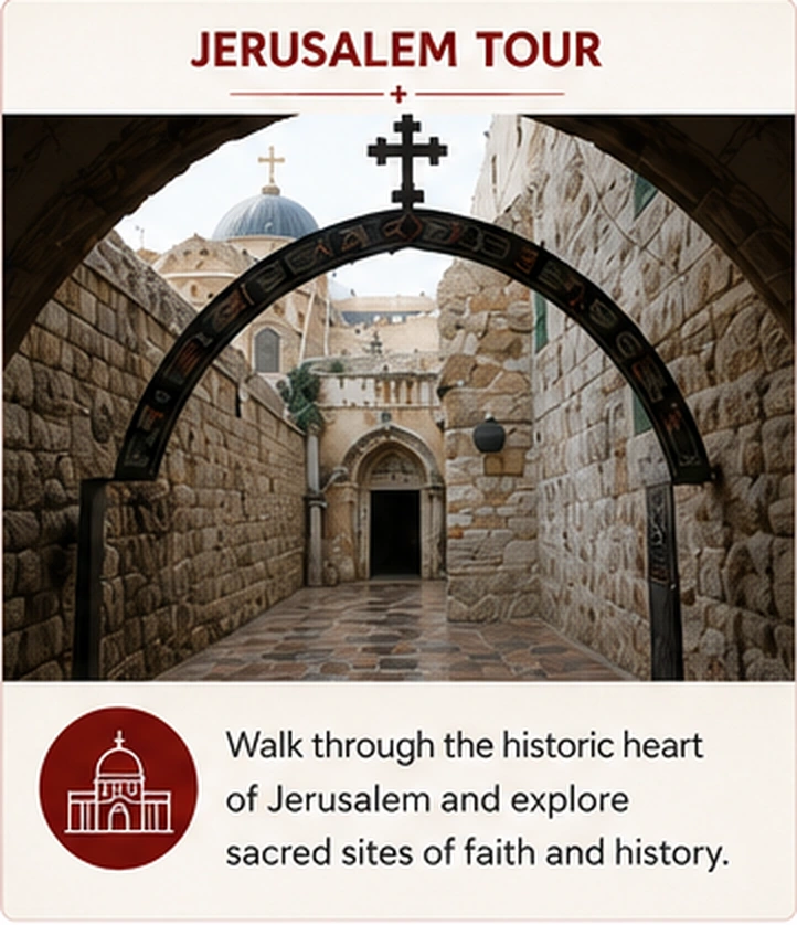Jerusalem self-guided tour