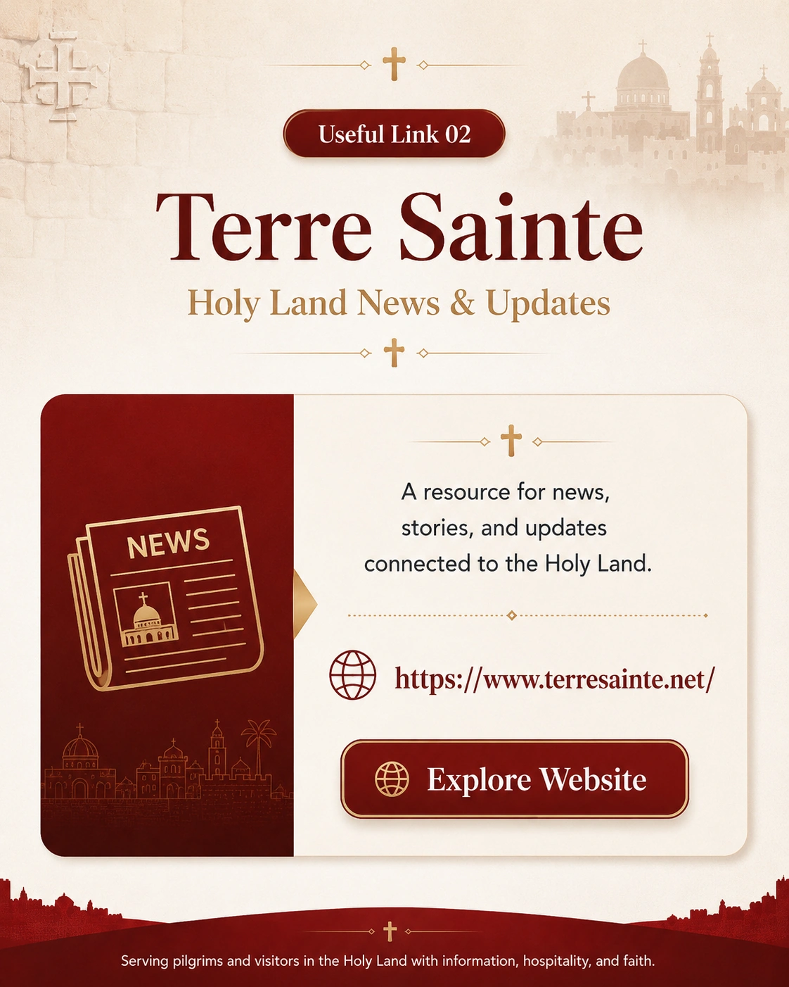 Terre Sainte – Holy Land News and Updates