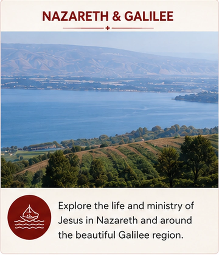 Nazareth and Galilee self-guided tour